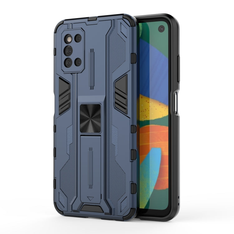Supersonic PC + TPU Shock-proof Case with Holder, For Xiaomi Poco X3 NFC, For Samsung Galaxy F52 5G