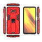 Supersonic PC + TPU Shock-proof Case with Holder, For Xiaomi Poco X3 NFC, For Samsung Galaxy F52 5G