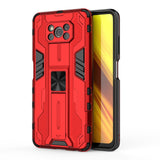 Supersonic PC + TPU Shock-proof Case with Holder, For Xiaomi Poco X3 NFC, For Samsung Galaxy F52 5G