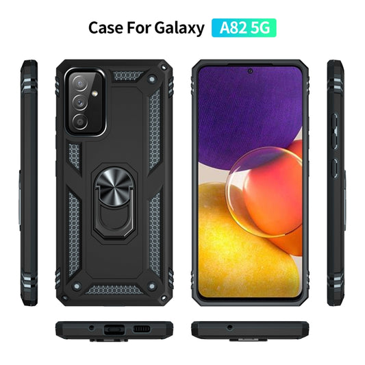 Shockproof TPU + PC Protective Case with 360 Degree Rotating Holder, For Samsung Galaxy A82 5G, For Xiaomi Redmi Note 10 5G