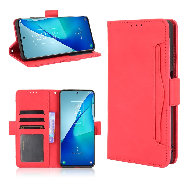 Skin Feel Calf Pattern Horizontal Flip Leather Case with Holder & Card Slots & Photo Frame, For Motorola Moto G40 Fusion / Moto G60, For OPPO Realme C11 2021 / C20 / C20A, For OPPO Reno5 A, For TCL 20 5G / 20S, For TCL 20 Pro 5G, For TCL 20 SE���������...
