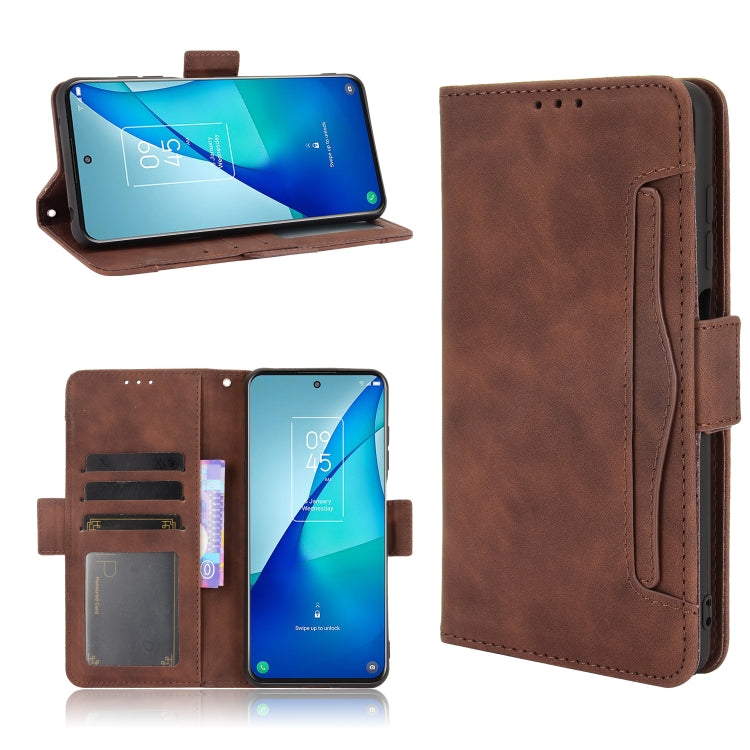 Skin Feel Calf Pattern Horizontal Flip Leather Case with Holder & Card Slots & Photo Frame, For Motorola Moto G40 Fusion / Moto G60, For OPPO Realme C11 2021 / C20 / C20A, For OPPO Reno5 A, For TCL 20 5G / 20S, For TCL 20 Pro 5G, For TCL 20 SE���������...