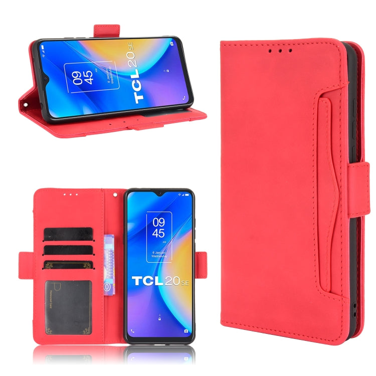 Skin Feel Calf Pattern Horizontal Flip Leather Case with Holder & Card Slots & Photo Frame, For Motorola Moto G40 Fusion / Moto G60, For OPPO Realme C11 2021 / C20 / C20A, For OPPO Reno5 A, For TCL 20 5G / 20S, For TCL 20 Pro 5G, For TCL 20 SE���������...