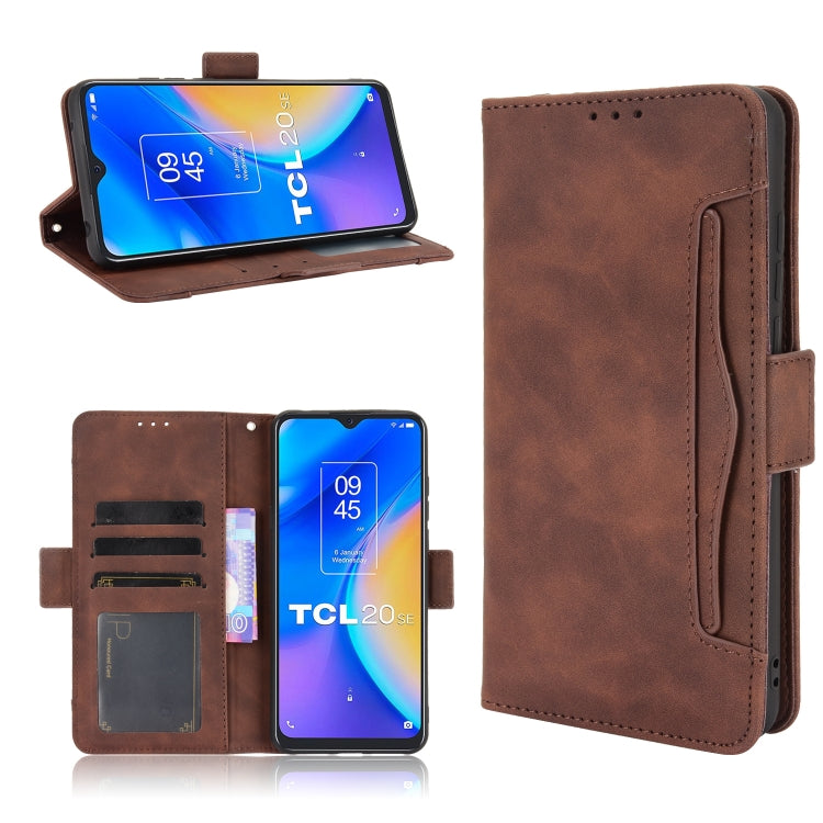 Skin Feel Calf Pattern Horizontal Flip Leather Case with Holder & Card Slots & Photo Frame, For Motorola Moto G40 Fusion / Moto G60, For OPPO Realme C11 2021 / C20 / C20A, For OPPO Reno5 A, For TCL 20 5G / 20S, For TCL 20 Pro 5G, For TCL 20 SE���������...