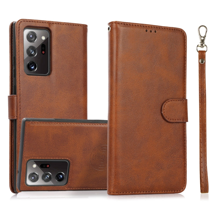 Calf Texture 2 in 1 Detachable Magnetic Back Cover Horizontal Flip Leather Case with Holder & Card Slots & Wallet & Photo Frame, For Samsung Galaxy A51 5G, For Samsung Galaxy A52 5G / 4G, For Samsung Galaxy A70, For Samsung Galaxy A71������������������...