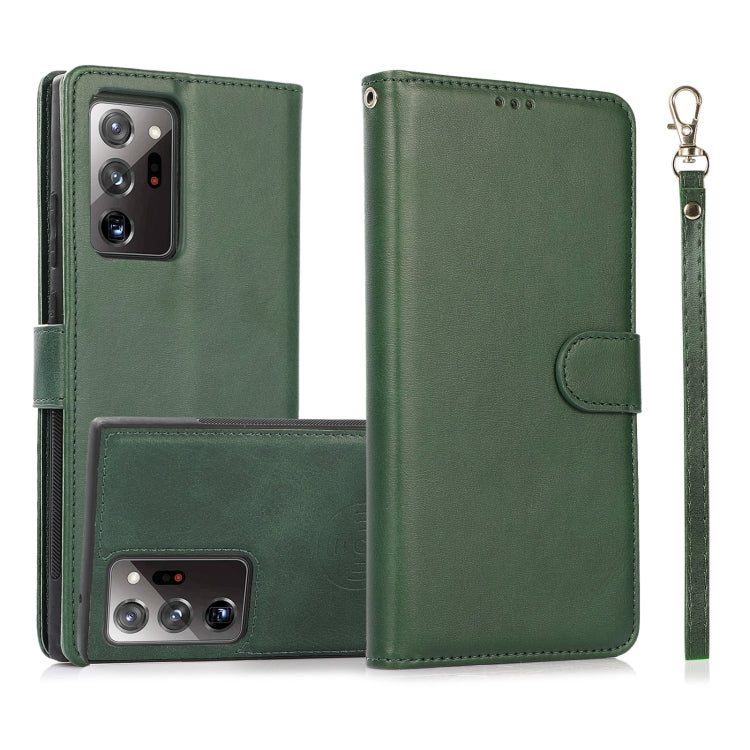 Calf Texture 2 in 1 Detachable Magnetic Back Cover Horizontal Flip Leather Case with Holder & Card Slots & Wallet & Photo Frame, For Samsung Galaxy A51 5G, For Samsung Galaxy A52 5G / 4G, For Samsung Galaxy A70, For Samsung Galaxy A71������������������...