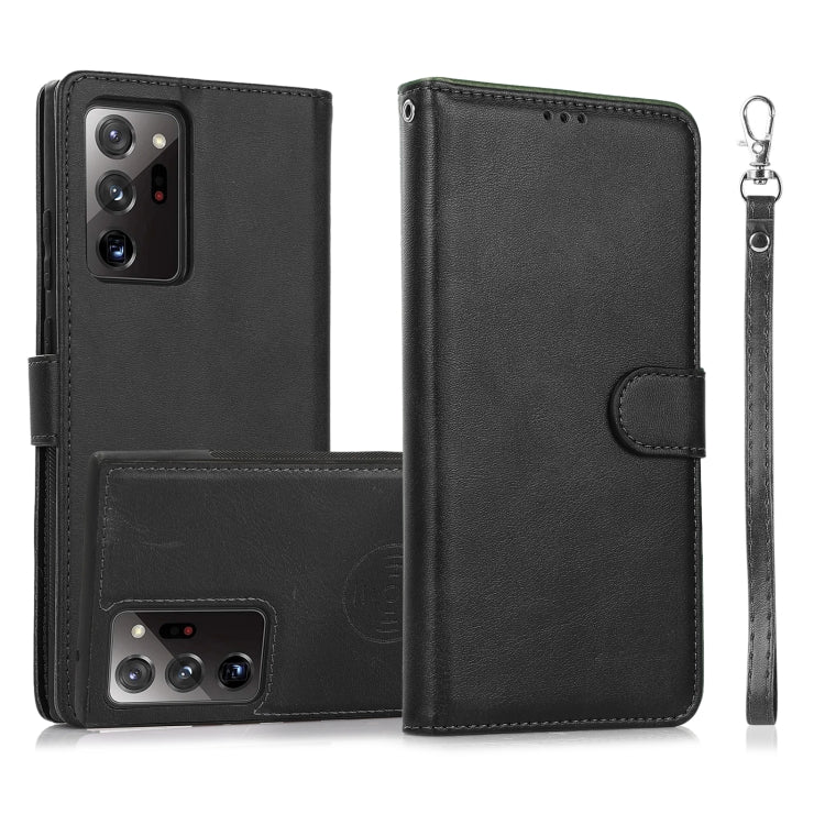 Calf Texture 2 in 1 Detachable Magnetic Back Cover Horizontal Flip Leather Case with Holder & Card Slots & Wallet & Photo Frame, For Samsung Galaxy A51 5G, For Samsung Galaxy A52 5G / 4G, For Samsung Galaxy A70, For Samsung Galaxy A71������������������...