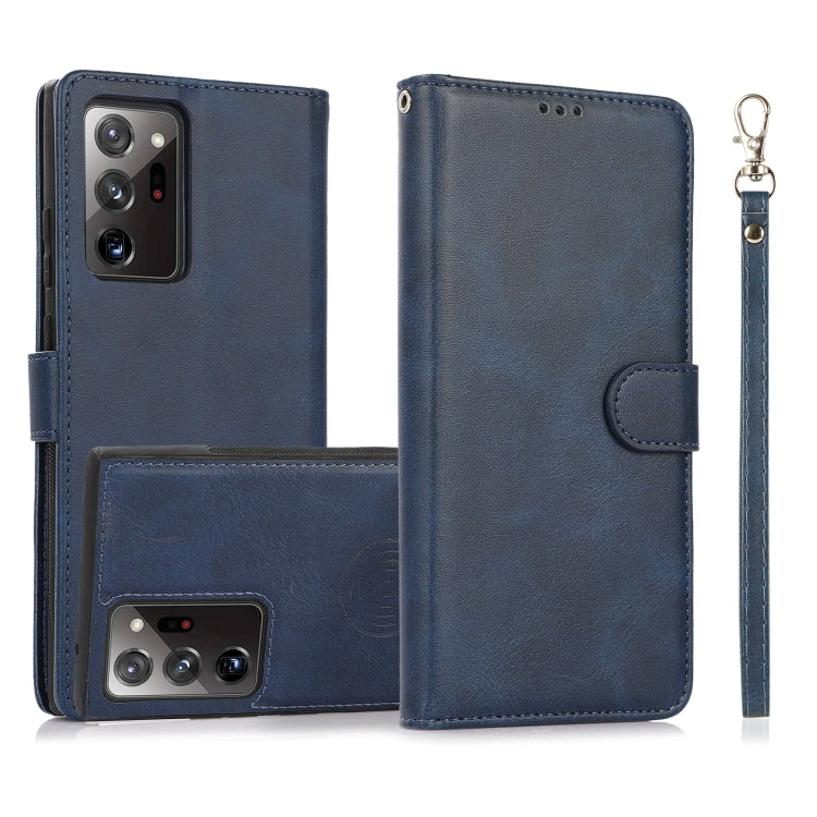 Calf Texture 2 in 1 Detachable Magnetic Back Cover Horizontal Flip Leather Case with Holder & Card Slots & Wallet & Photo Frame, For Samsung Galaxy A51 5G, For Samsung Galaxy A52 5G / 4G, For Samsung Galaxy A70, For Samsung Galaxy A71������������������...