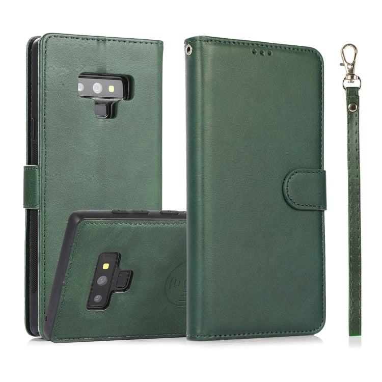 Calf Texture 2 in 1 Detachable Magnetic Back Cover Horizontal Flip Leather Case with Holder & Card Slots & Wallet & Photo Frame, For Samsung Galaxy A51 5G, For Samsung Galaxy A52 5G / 4G, For Samsung Galaxy A70, For Samsung Galaxy A71������������������...