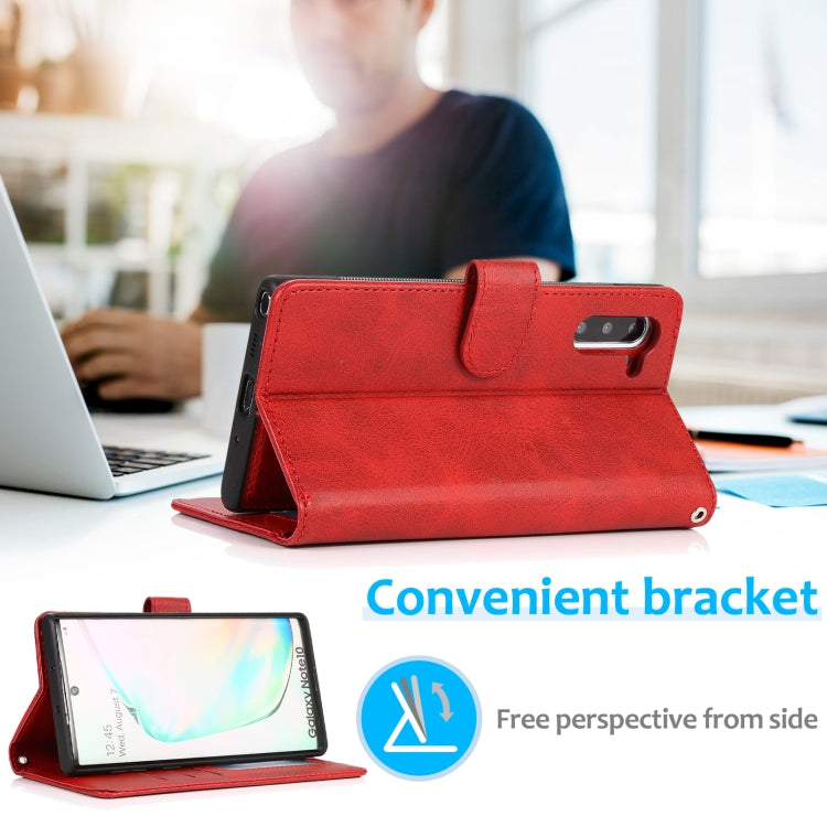 Calf Texture 2 in 1 Detachable Magnetic Back Cover Horizontal Flip Leather Case with Holder & Card Slots & Wallet & Photo Frame, For Samsung Galaxy Note10, For Samsung Galaxy Note10+, For Samsung Galaxy Note20, For Samsung Galaxy S10e������������������...