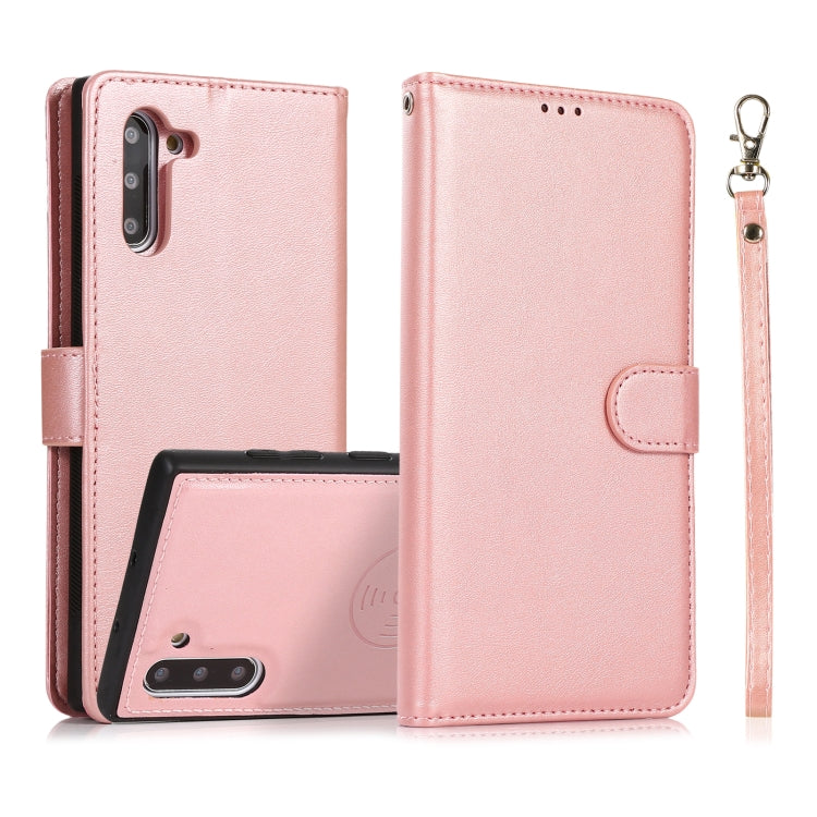 Calf Texture 2 in 1 Detachable Magnetic Back Cover Horizontal Flip Leather Case with Holder & Card Slots & Wallet & Photo Frame, For Samsung Galaxy Note10, For Samsung Galaxy Note10+, For Samsung Galaxy Note20, For Samsung Galaxy S10e������������������...
