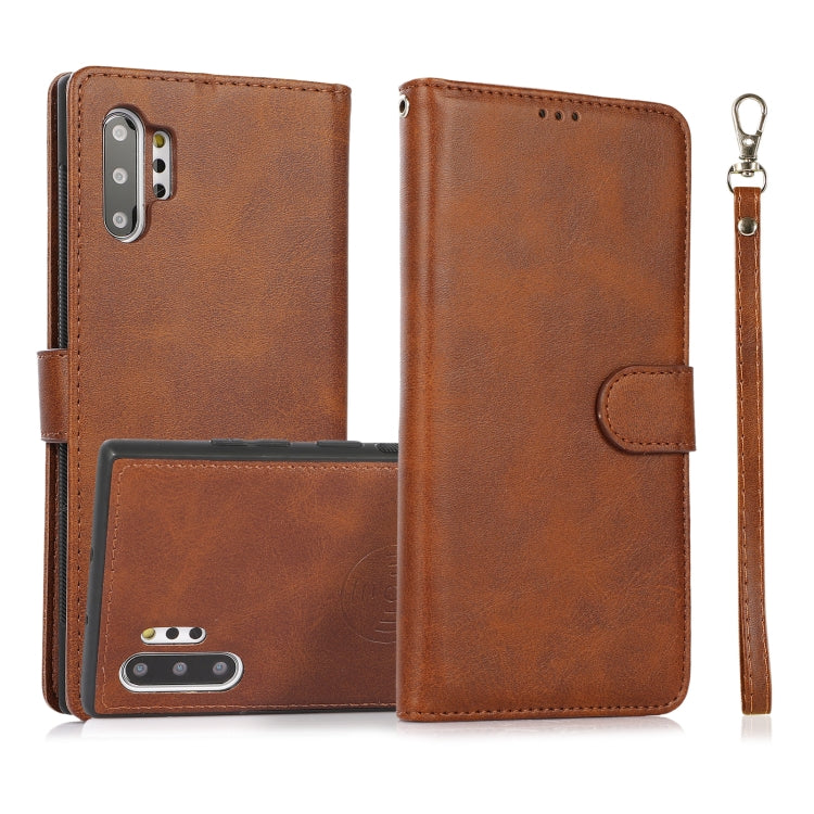 Calf Texture 2 in 1 Detachable Magnetic Back Cover Horizontal Flip Leather Case with Holder & Card Slots & Wallet & Photo Frame, For Samsung Galaxy Note10, For Samsung Galaxy Note10+, For Samsung Galaxy Note20, For Samsung Galaxy S10e������������������...