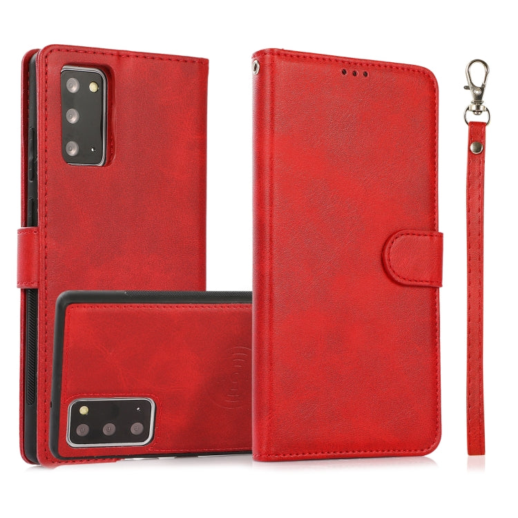 Calf Texture 2 in 1 Detachable Magnetic Back Cover Horizontal Flip Leather Case with Holder & Card Slots & Wallet & Photo Frame, For Samsung Galaxy Note10, For Samsung Galaxy Note10+, For Samsung Galaxy Note20, For Samsung Galaxy S10e������������������...