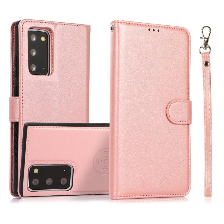 Calf Texture 2 in 1 Detachable Magnetic Back Cover Horizontal Flip Leather Case with Holder & Card Slots & Wallet & Photo Frame, For Samsung Galaxy Note10, For Samsung Galaxy Note10+, For Samsung Galaxy Note20, For Samsung Galaxy S10e������������������...
