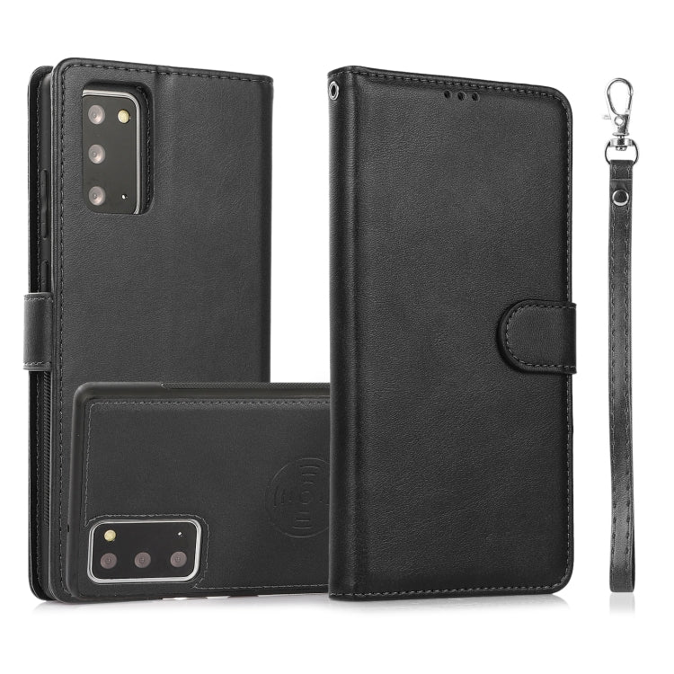 Calf Texture 2 in 1 Detachable Magnetic Back Cover Horizontal Flip Leather Case with Holder & Card Slots & Wallet & Photo Frame, For Samsung Galaxy Note10, For Samsung Galaxy Note10+, For Samsung Galaxy Note20, For Samsung Galaxy S10e������������������...