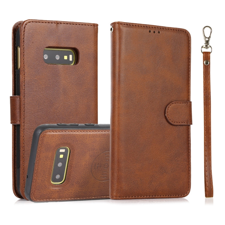 Calf Texture 2 in 1 Detachable Magnetic Back Cover Horizontal Flip Leather Case with Holder & Card Slots & Wallet & Photo Frame, For Samsung Galaxy Note10, For Samsung Galaxy Note10+, For Samsung Galaxy Note20, For Samsung Galaxy S10e������������������...