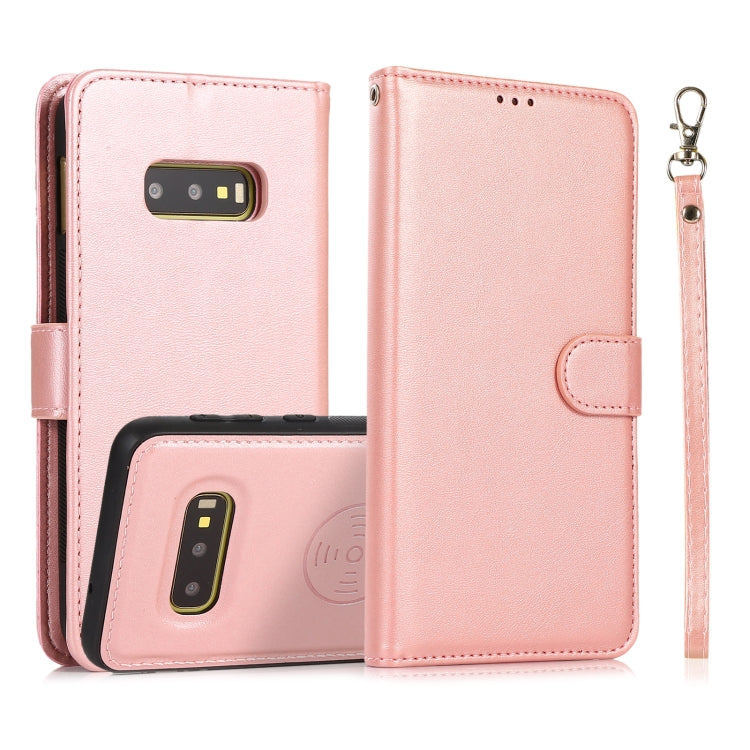 Calf Texture 2 in 1 Detachable Magnetic Back Cover Horizontal Flip Leather Case with Holder & Card Slots & Wallet & Photo Frame, For Samsung Galaxy Note10, For Samsung Galaxy Note10+, For Samsung Galaxy Note20, For Samsung Galaxy S10e������������������...
