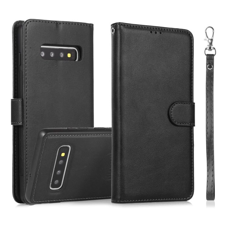 Calf Texture 2 in 1 Detachable Magnetic Back Cover Horizontal Flip Leather Case with Holder & Card Slots & Wallet & Photo Frame, For Samsung Galaxy Note10, For Samsung Galaxy Note10+, For Samsung Galaxy Note20, For Samsung Galaxy S10e������������������...
