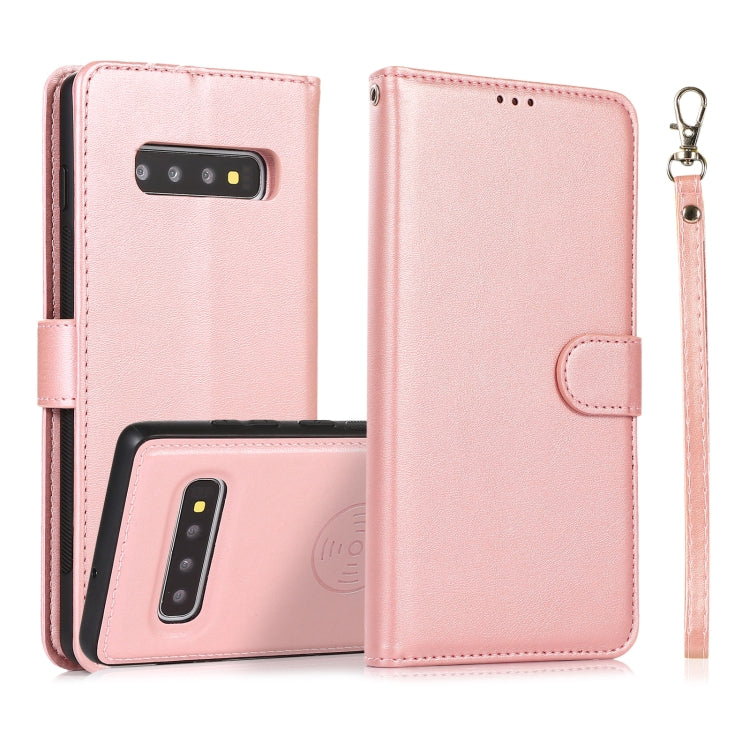 Calf Texture 2 in 1 Detachable Magnetic Back Cover Horizontal Flip Leather Case with Holder & Card Slots & Wallet & Photo Frame, For Samsung Galaxy Note10, For Samsung Galaxy Note10+, For Samsung Galaxy Note20, For Samsung Galaxy S10e������������������...