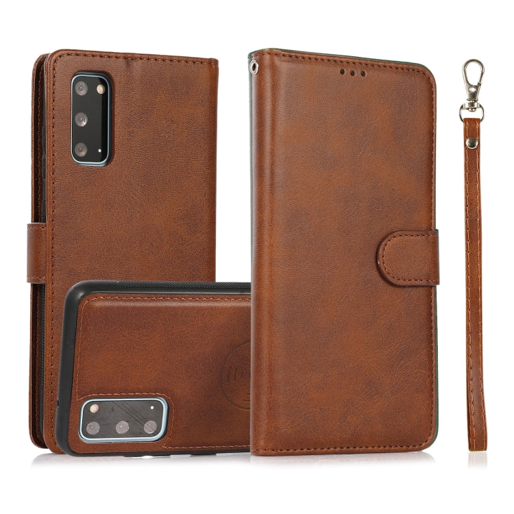 Calf Texture 2 in 1 Detachable Magnetic Back Cover Horizontal Flip Leather Case with Holder & Card Slots & Wallet & Photo Frame, For Samsung Galaxy Note10, For Samsung Galaxy Note10+, For Samsung Galaxy Note20, For Samsung Galaxy S10e������������������...
