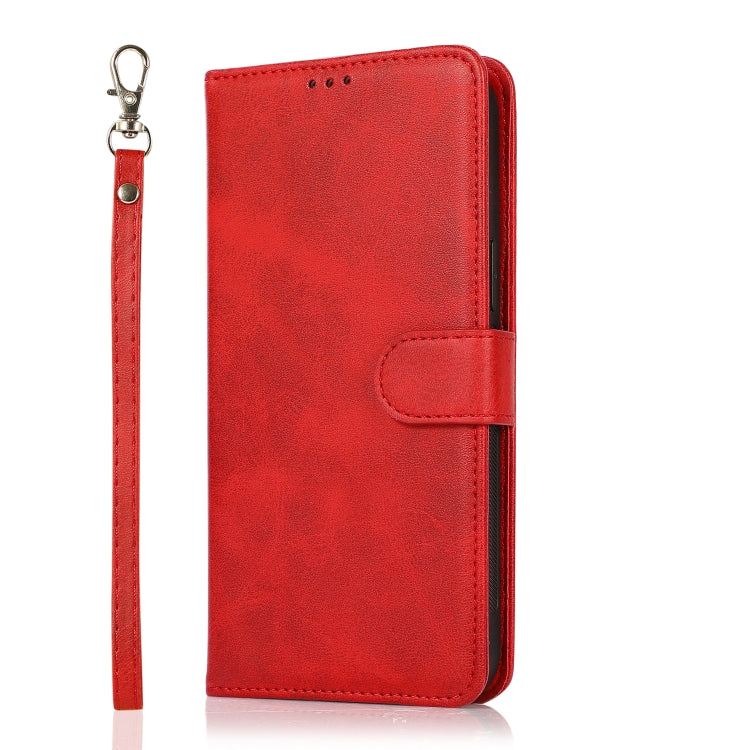Calf Texture 2 in 1 Detachable Magnetic Back Cover Horizontal Flip Leather Case with Holder & Card Slots & Wallet & Photo Frame, For Samsung Galaxy S20 FE, For Samsung Galaxy S20 Ultra, For Samsung Galaxy S21 Ultra 5G, For Samsung Galaxy S21+ 5G�������...