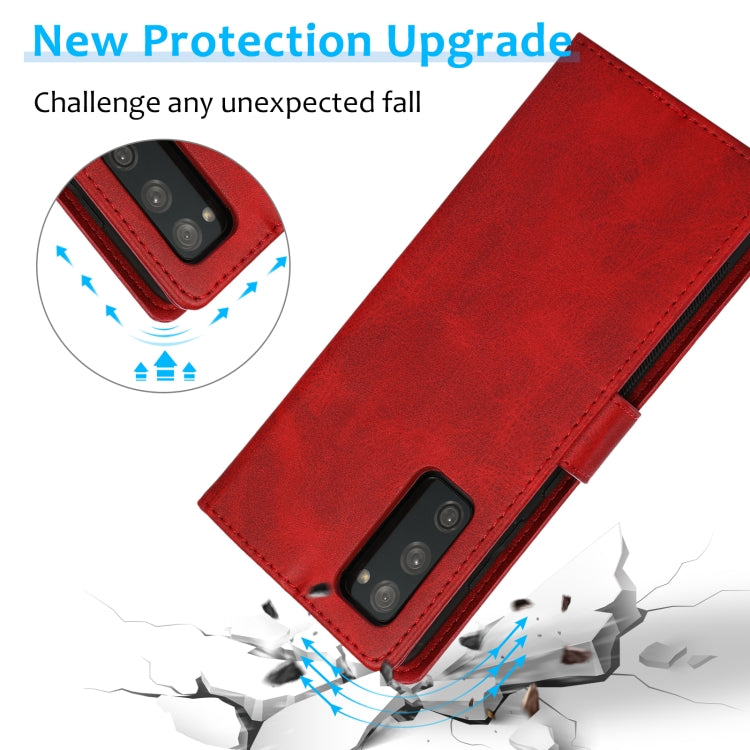 Calf Texture 2 in 1 Detachable Magnetic Back Cover Horizontal Flip Leather Case with Holder & Card Slots & Wallet & Photo Frame, For Samsung Galaxy S20 FE, For Samsung Galaxy S20 Ultra, For Samsung Galaxy S21 Ultra 5G, For Samsung Galaxy S21+ 5G�������...