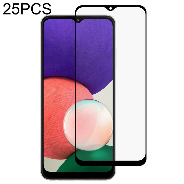 25 PCS Full Glue Full Screen Tempered Glass Film, For OnePlus Nord CE 5G (25 PCS), For Samsung Galaxy A22 4G (25 PCS), For Samsung Galaxy A22 5G (25 PCS), For Samsung Galaxy S21 FE 5G (25 PCS)