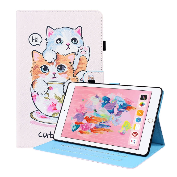 Animal Pattern Horizontal Flip Leather Case with Holder & Card Slots & Photo Frame & Sleep / Wake-up Function