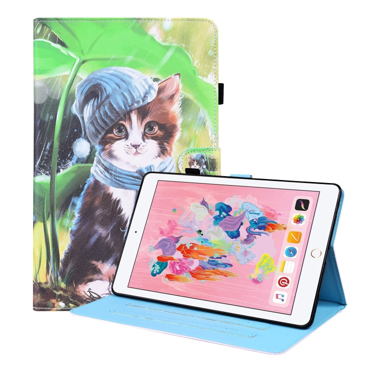Animal Pattern Horizontal Flip Leather Case with Holder & Card Slots & Photo Frame & Sleep / Wake-up Function