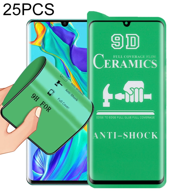 25 PCS 9D Full Screen Full Glue Ceramic Film
