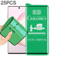 25 PCS 9D Full Screen Full Glue Ceramic Film