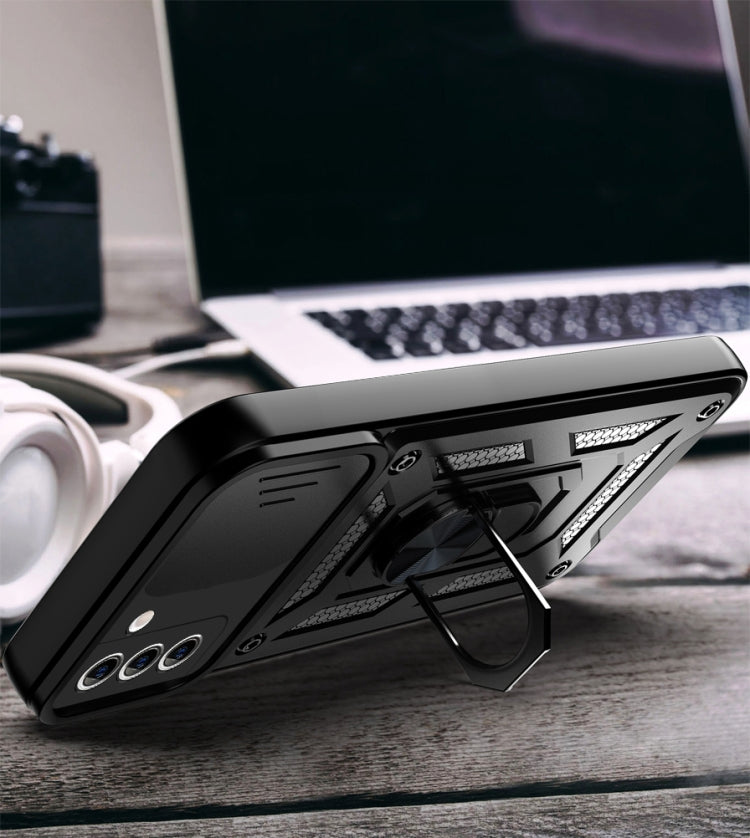 Sliding Camera Cover Design TPU+PC Protective Case, For Samsung Galaxy Note20 Ultra, For Samsung Galaxy S21 FE, For Xiaomi Mi 11 Lite 5G/4G, For Xiaomi Redmi Note 10 Pro