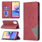 Rhombus Texture Horizontal Flip Magnetic Leather Case with Holder & Card Slots, For Samsung Galaxy A03s, For Xiaomi Mi 11 Lite, For Xiaomi Poco M3 Pro / Redmi Note 10 5G, For Samsung Galaxy A03s 164mm
