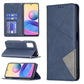 Rhombus Texture Horizontal Flip Magnetic Leather Case with Holder & Card Slots, For Samsung Galaxy A03s, For Xiaomi Mi 11 Lite, For Xiaomi Poco M3 Pro / Redmi Note 10 5G, For Samsung Galaxy A03s 164mm