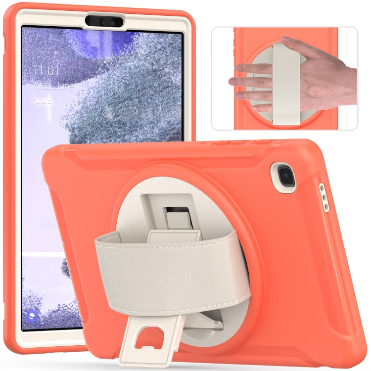 360 Degree Rotation PC + TPU Protective Case with Holder & Hand-strap, For Samsung Galaxy A7 Lite T220 / T225