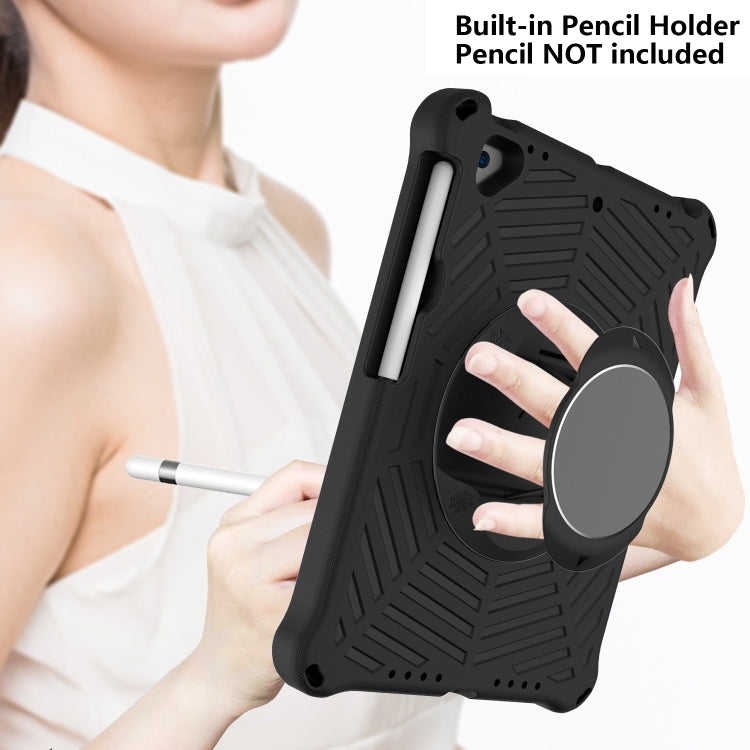 Spider King EVA Protective Case with Adjustable Shoulder Strap & Holder & Pen Slot, For iPad 9.7 2018 & 2017 / Pro 9.7 / Air 2 / Air, For iPad 10.2 2021 / 2020 / 2019, For iPad Pro 10.5 inch 2017 / Air 3 10.5 inch���������������������������������������...