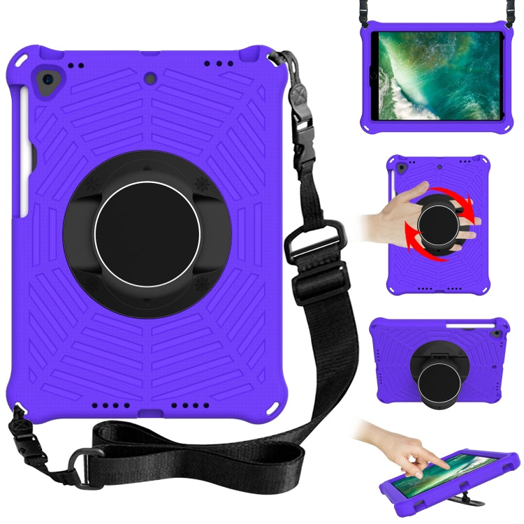 Spider King EVA Protective Case with Adjustable Shoulder Strap & Holder & Pen Slot, For iPad 9.7 2018 & 2017 / Pro 9.7 / Air 2 / Air, For iPad 10.2 2021 / 2020 / 2019, For iPad Pro 10.5 inch 2017 / Air 3 10.5 inch���������������������������������������...