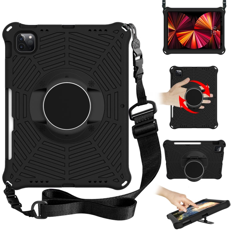 Spider King EVA Protective Case with Adjustable Shoulder Strap & Holder & Pen Slot, For iPad 9.7 2018 & 2017 / Pro 9.7 / Air 2 / Air, For iPad 10.2 2021 / 2020 / 2019, For iPad Pro 10.5 inch 2017 / Air 3 10.5 inch���������������������������������������...
