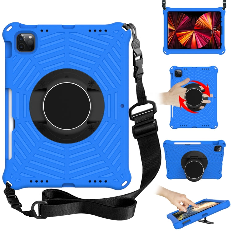 Spider King EVA Protective Case with Adjustable Shoulder Strap & Holder & Pen Slot, For iPad 9.7 2018 & 2017 / Pro 9.7 / Air 2 / Air, For iPad 10.2 2021 / 2020 / 2019, For iPad Pro 10.5 inch 2017 / Air 3 10.5 inch���������������������������������������...