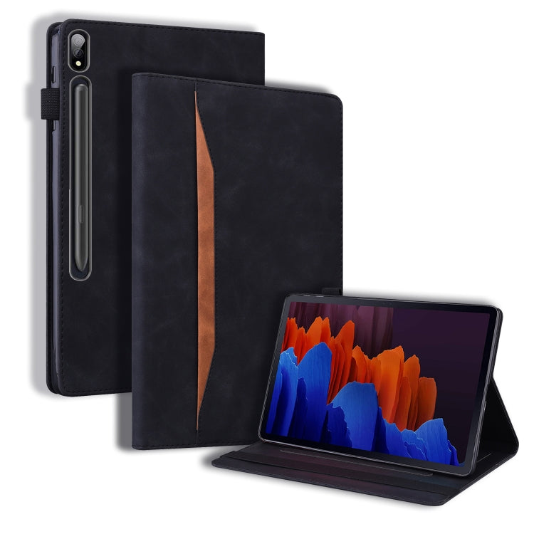 Business Shockproof Horizontal Flip Leather Case with Holder & Card Slots & Photo Frame & Pen Slot & Sleep / Wake-up Function