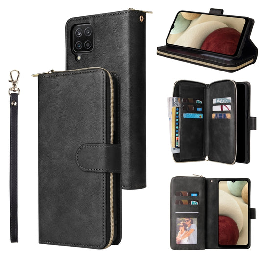 Zipper Wallet Bag Horizontal Flip PU Leather Case with Holder & 9 Card Slots & Wallet & Lanyard & Photo Frame, For Samsung Galaxy A12 5G, For Samsung Galaxy A52 5G, For Samsung Galaxy A72 5G, For Samsung Galaxy S21, For Samsung Galaxy S21 FE�����������...