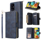 Zipper Wallet Bag Horizontal Flip PU Leather Case with Holder & 9 Card Slots & Wallet & Lanyard & Photo Frame, For Samsung Galaxy A12 5G, For Samsung Galaxy A52 5G, For Samsung Galaxy A72 5G, For Samsung Galaxy S21, For Samsung Galaxy S21 FE�����������...