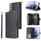 Zipper Wallet Bag Horizontal Flip PU Leather Case with Holder & 9 Card Slots & Wallet & Lanyard & Photo Frame, For Samsung Galaxy A12 5G, For Samsung Galaxy A52 5G, For Samsung Galaxy A72 5G, For Samsung Galaxy S21, For Samsung Galaxy S21 FE�����������...