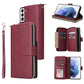 Zipper Wallet Bag Horizontal Flip PU Leather Case with Holder & 9 Card Slots & Wallet & Lanyard & Photo Frame, For Samsung Galaxy A12 5G, For Samsung Galaxy A52 5G, For Samsung Galaxy A72 5G, For Samsung Galaxy S21, For Samsung Galaxy S21 FE�����������...
