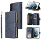 Zipper Wallet Bag Horizontal Flip PU Leather Case with Holder & 9 Card Slots & Wallet & Lanyard & Photo Frame, For Samsung Galaxy A12 5G, For Samsung Galaxy A52 5G, For Samsung Galaxy A72 5G, For Samsung Galaxy S21, For Samsung Galaxy S21 FE�����������...