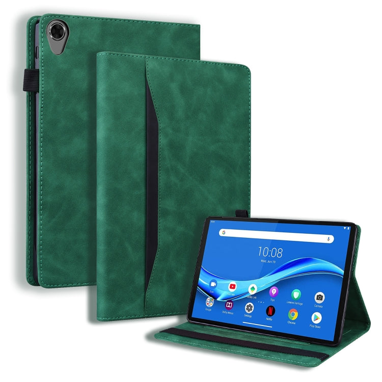 Business Shockproof Horizontal Flip Leather Case with Holder & Card Slots & Photo Frame & Pen Slot, For Lenovo Tab M8 FHD TB-8505F / TB-8705X 8.0 inch, For Lenovo Tab M10 HD Gen 2 TB-X306F, For Lenovo Tab P11 TB-J606F�����������������������������������...