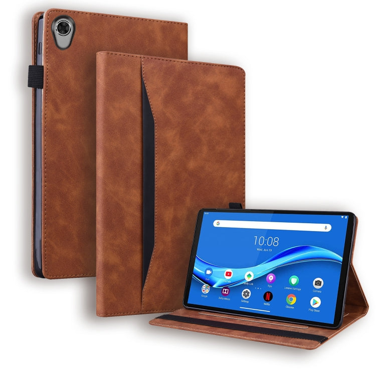 Business Shockproof Horizontal Flip Leather Case with Holder & Card Slots & Photo Frame & Pen Slot, For Lenovo Tab M8 FHD TB-8505F / TB-8705X 8.0 inch, For Lenovo Tab M10 HD Gen 2 TB-X306F, For Lenovo Tab P11 TB-J606F�����������������������������������...