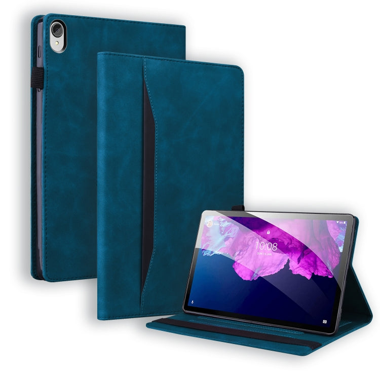Business Shockproof Horizontal Flip Leather Case with Holder & Card Slots & Photo Frame & Pen Slot, For Lenovo Tab M8 FHD TB-8505F / TB-8705X 8.0 inch, For Lenovo Tab M10 HD Gen 2 TB-X306F, For Lenovo Tab P11 TB-J606F�����������������������������������...