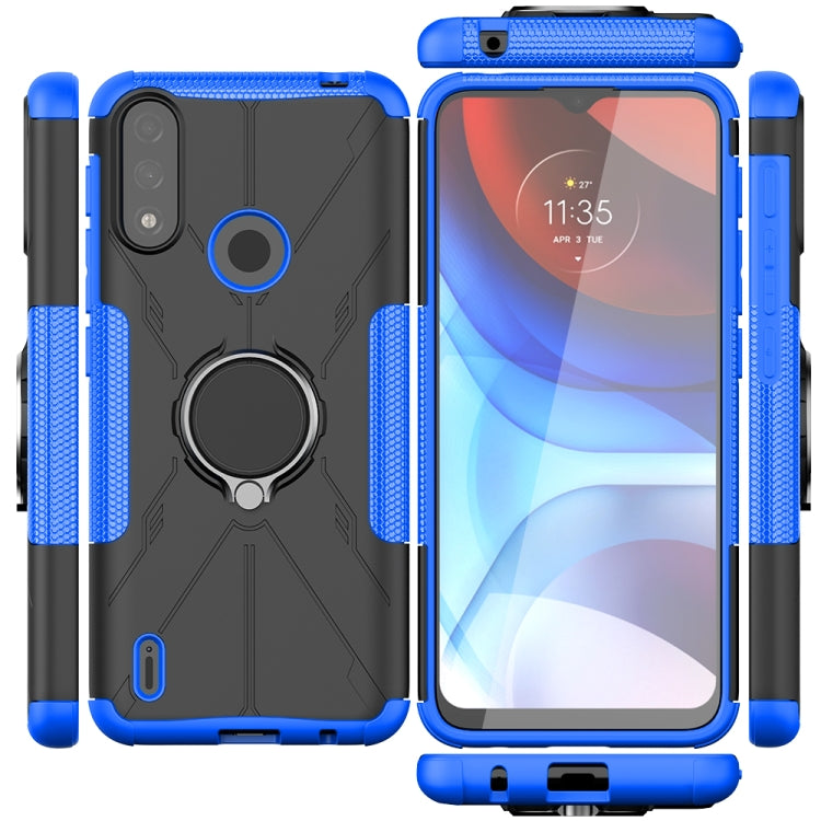 Armor Bear Shockproof PC + TPU Protective Case with Ring Holder, For Motorola Moto E7 Power, For Xiaomi Redmi Note 10 5G, For Samsung Galaxy A22 5G