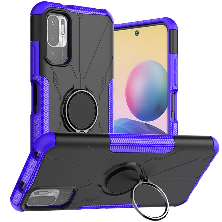 Armor Bear Shockproof PC + TPU Protective Case with Ring Holder, For Motorola Moto E7 Power, For Xiaomi Redmi Note 10 5G, For Samsung Galaxy A22 5G
